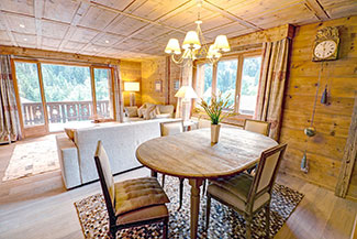 Champery chalet to rent - Bedroom pic