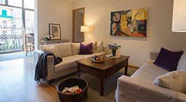 Barcelona Luxury Rentals - Sant Pere Apartment Lounge